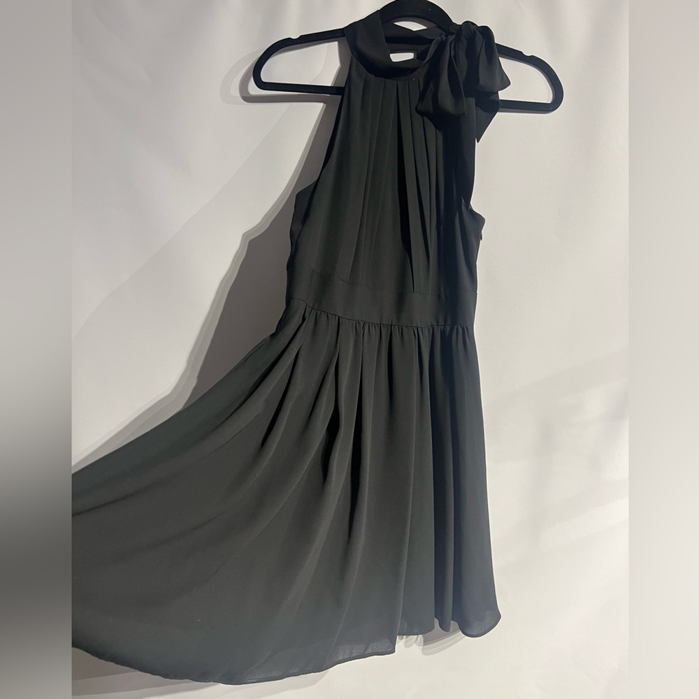 Express Black One Shoulder Dress